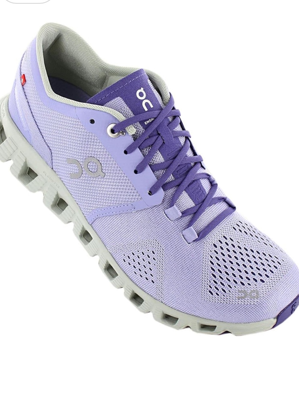 On Running Cloud X Lavender Purple Running Shoes Women’s Size 9.5